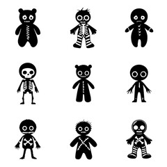 gudu Doll vector design, cartoon, people, child, boy, children, vector, family, illustration, drawing, icon, character, set, design, kid, art, face, doodle, woman, fun, person, hand, kids, smile