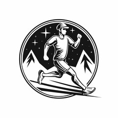 professional photographer with camera on tripod shooting vector isolated on white background