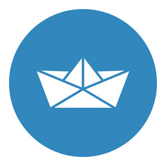 Paper Boat Icon