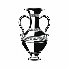 Man athlete canoeing on water illustration Vector Image isolated on white background.