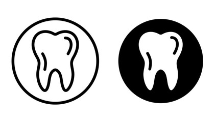 Teeth icon stock illustration