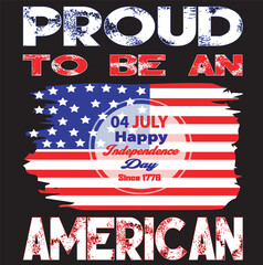 USA Independence Day t shirt design silhouette vector art illustration, 4th of July independence day