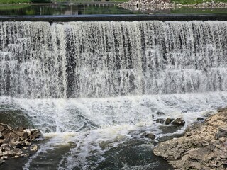 waterfall in the park