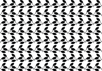  Elegant floral pattern with tree branches. Clean vector background.