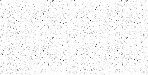 Snow, stars, twinkling lights, rain drops on black background. Abstract vector noise. Small particles of debris and dust. Distressed uneven grunge texture overlay.