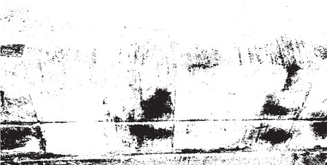 Scratched and Cracked Grunge Urban Background Texture Vector. Dust Overlay Distress Grainy Grungy Effect. Distressed Backdrop Vector Illustration. Isolated Black on White Background. EPS 10.