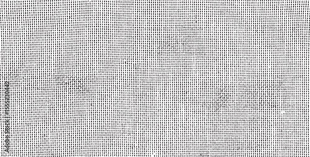 Poster vector fabric texture. distressed texture of weaving fabric. grunge background. abstract halftone ve
