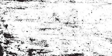Scratched and Cracked Grunge Urban Background Texture Vector. Dust Overlay Distress Grainy Grungy Effect. Distressed Backdrop Vector Illustration. Isolated Black on White Background. EPS 10.