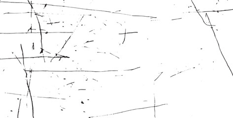 Scratched and Cracked Grunge Urban Background Texture Vector. Dust Overlay Distress Grainy Grungy Effect. Distressed Backdrop Vector Illustration. Isolated Black on White Background. EPS 10.