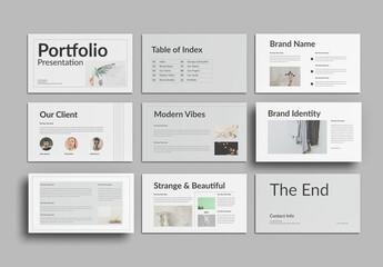 Portfolio Presentation Template