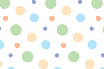white background with colorful balls