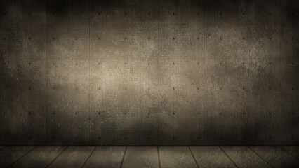 old grunge interior
