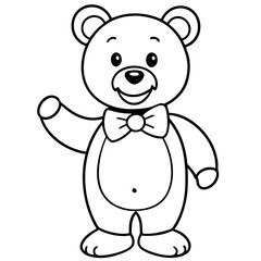 teddy bear with a flower
