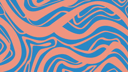 Cream and red abstract wave background