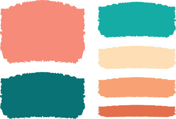 abstract pattern geometric brush stroke palette