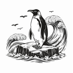 Slice Of Chocolate Cake On A Plate Representing Delicious Desserts And Indulgence image vector