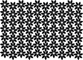 floral pattern vector Seamless ornamen. Elegant repeated design for fabric, furniture, carpet, decor, print