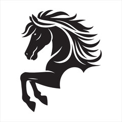 Fototapeta premium Horse Silhouette