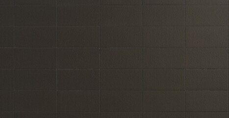 Smooth Brown Tiled Wall Pattern with Clean Grid Design