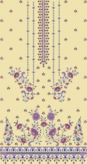 Mughal Flower | Flower art drawing, Flower drawing, Mughal paintings, Seamless Indian Mughal Flower Motif 