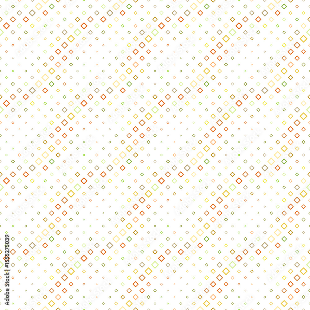 Poster colorful diagonal square pattern background design - geometrical abstract vector illustration