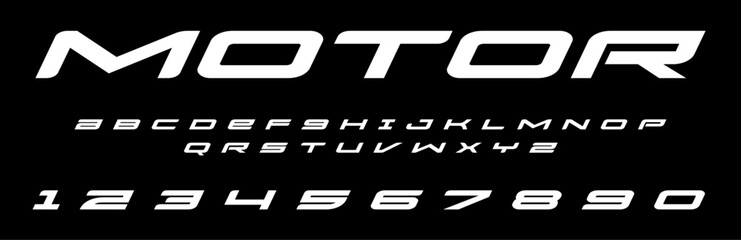 Motor Racing lettering vector graphic apparel clothing prints eps svg png. Typography Fonts graphics designs posters stickers. Download it Now in high resolution format and print it in any size