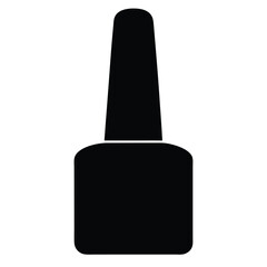 nail polish on white background