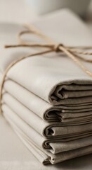 Neutral Linen Napkins: Sustainable Living, Eco-Friendly Home Decor