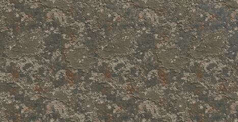 High-Resolution Rusty Concrete Surface Pattern

