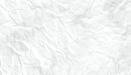 white crumpled paper texture background, Paper texture Crumpled White. Paper texture background. Top view.