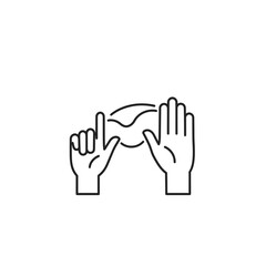 Fototapeta premium Sign Language Communication
