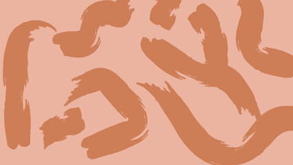 Clay brush movement background