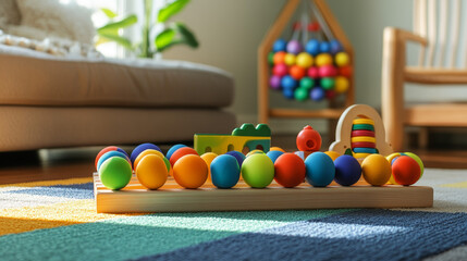 That Support Sensory Integration Weighted blankets or lap pads Balance boards or wobble cushions Therapy balls Chewy toys or oral motor tools Montessori knobbed cylinders 