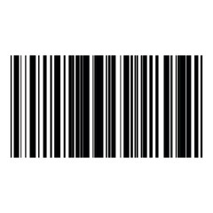 Barcode isolated on color background. Code stripes sticker. Barcode labels, customers qr code.