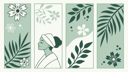 Spa   Wellness Templates Using Pastel Green  Flor