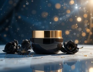 Skin care cream container