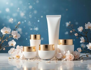 Skin care cream container