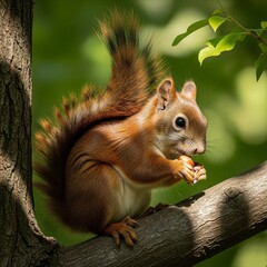 squirrel on a tree