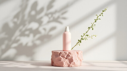Natural Skincare Product Promoting Healthy Radiant Skin and Gentle Care