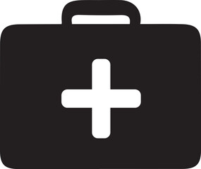 Silhouette First Aid Medical Box