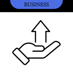Business People Line Editable Icons set. Vector illustration in modern thin line style of business related icons: research, meeting, business communication, male and female avatars, team structure