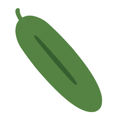 cucumber illustration vector on white background
Vector illustration icon fruits, vegetables on white background
