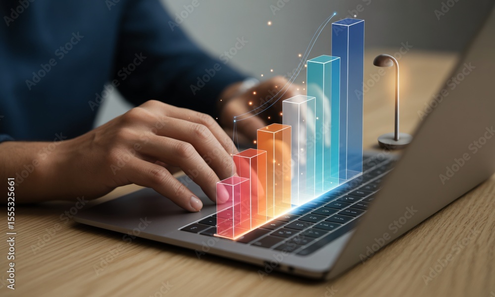 Poster data analysis and visualization achieving business growth through insights