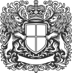 Crest - Coat of Arms emblem Crest