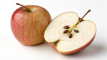 red and green apples