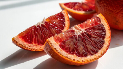 orange and grapefruit