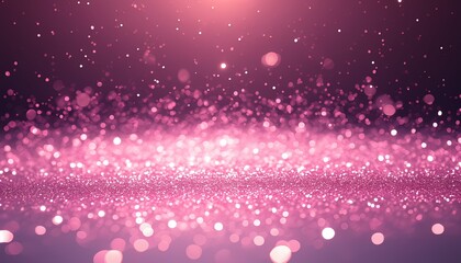 Pink Glittery Background.