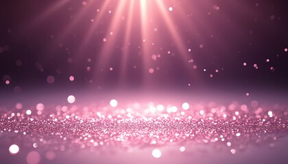 Pink Glittery Background.