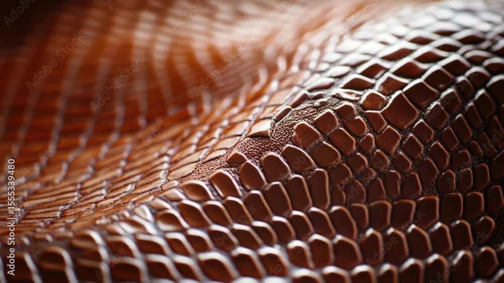 Poster a close-up of the unique and textured surface of an alligator hide, used for various types of access