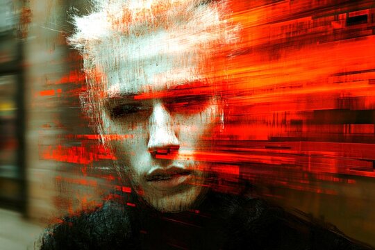 Mental health awareness. Psychological distress. Personality disorder. Mental disorder - codependency: abstract image of well-being. Metaphorical codependency feelings of a mental disorder.